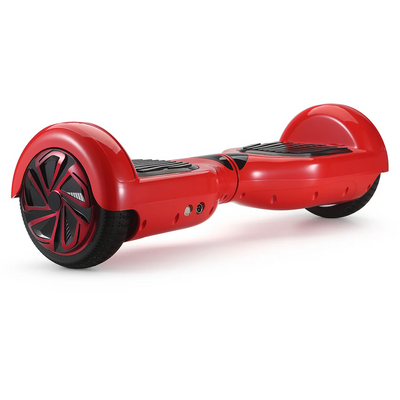 KEX-E1 Pro 6.5 Inch Premium Hoverboard - Red , Top Speed 9.2mph